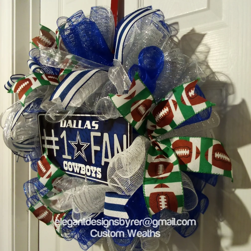 Dallas Cowboys Wreath